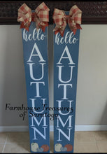 Load image into Gallery viewer, Farmhouse Distressed Hello Autumn Sign