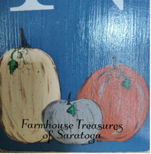 Load image into Gallery viewer, Farmhouse Distressed Hello Autumn Sign