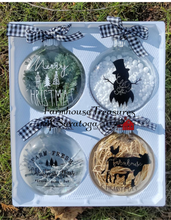 Load image into Gallery viewer, Farmhouse Christmas Ornament Set
