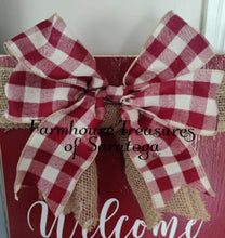 Load image into Gallery viewer, Farmhouse Distressed 'Welcome To Our Home Sweet Home" Sign