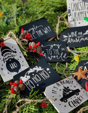 Load image into Gallery viewer, White & Black Christmas Ornaments