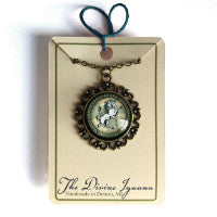 Load image into Gallery viewer, MEDIEVAL UNICORN PENDANT NECKLACE