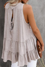 Load image into Gallery viewer, Round Neck Ruffled Hem Top