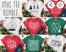 Load image into Gallery viewer, Traditional Christmas Graphic Tee's (Running a Special)
