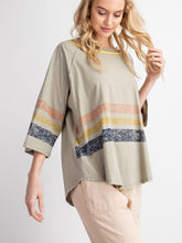 Load image into Gallery viewer, BOHO Athletic Print Crop Top