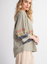 Load image into Gallery viewer, BOHO Athletic Print Crop Top