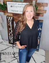 Load image into Gallery viewer, V-Neck Solid Long Sleeve Top