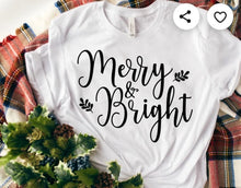 Load image into Gallery viewer, Traditional Christmas Graphic Tee's (Running a Special)