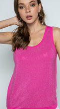 Load image into Gallery viewer, Tank Top with Stones (Fuchsia)