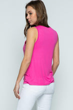Load image into Gallery viewer, Tank Top with Stones (Fuchsia)
