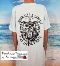 Load image into Gallery viewer, Ahoy Matey Pirate Tee