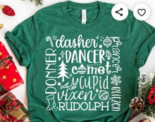 Load image into Gallery viewer, Traditional Christmas Graphic Tee's (Running a Special)