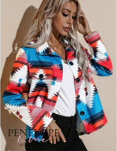 Load image into Gallery viewer, Silverado Aztec Shacket (Spring)