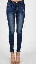 Load image into Gallery viewer, KanCan Distressed Dark Denim