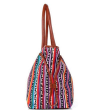 Load image into Gallery viewer, Serape & Animal Print Tote