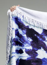 Load image into Gallery viewer, Tie Dye Round Beach Towel