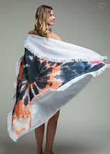 Load image into Gallery viewer, Tie Dye Round Beach Towel