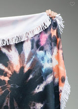 Load image into Gallery viewer, Tie Dye Round Beach Towel