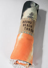 Load image into Gallery viewer, Tie Dye Round Beach Towel