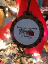 Load image into Gallery viewer, F.T.O.S. Buffalo Check Pick-Up Truck X-Mas Ornament