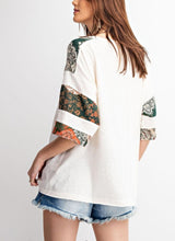 Load image into Gallery viewer, BOHO Viscose Print Top