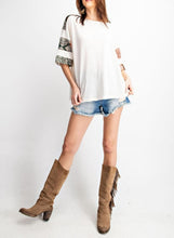 Load image into Gallery viewer, BOHO Viscose Print Top