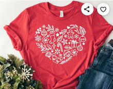 Load image into Gallery viewer, Traditional Christmas Graphic Tee's (Running a Special)