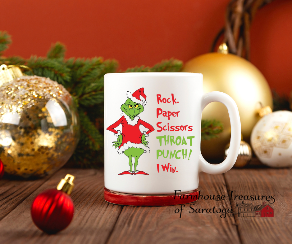 Naughty Grinch Mug