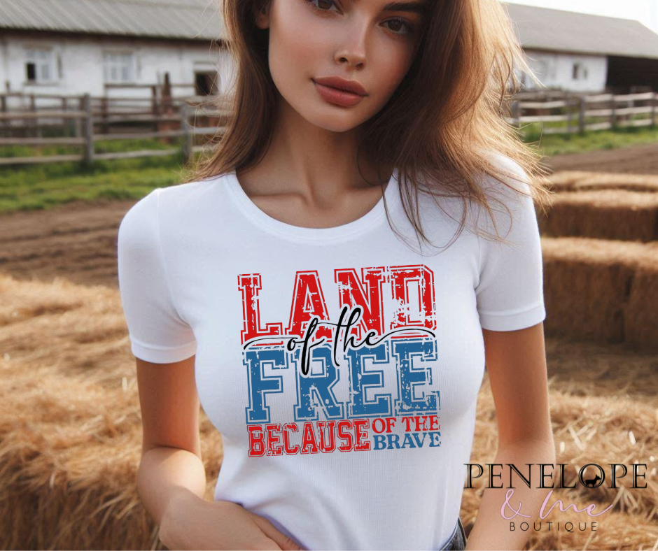 Land Of The Free Because Of The Brave
