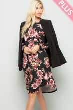 Load image into Gallery viewer, Floral Jersey Smock Dress
