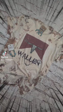 Load and play video in Gallery viewer, Distressed Cowhide Wallen Graphic Tee
