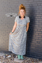 Load image into Gallery viewer, CRAZY TRAIN PARADISE PYTHON MAXI DRESS
