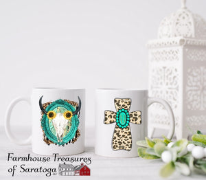 Turquoise and Leopard