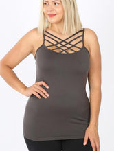 Load image into Gallery viewer, Triple Criss-Cross Cami (Plus size)
