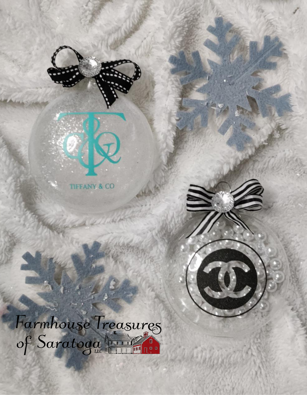 Boujee Christmas Ornaments (Exclusively Our Designs)