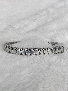 Sterling Silver Detailed Bracelet