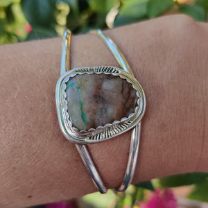 Sterling Silver Royston Turquoise Bracelet