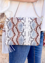 Load image into Gallery viewer, Carol Clutch-Crossbody With Side Tassel
