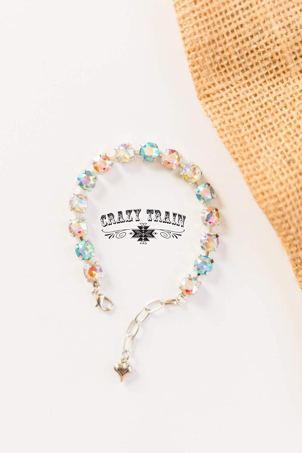 CRAZY TRAIN CRYSTAL SASSY FLASH BRACELET