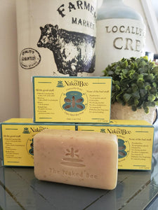 The Naked Bee Orange Blossom Honey Triple Milled Bar Soap