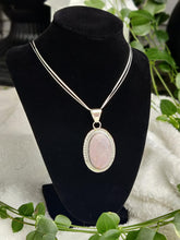 Load image into Gallery viewer, Sterling Silver Phosphosiderite Gemstone Triple Layer Necklace
