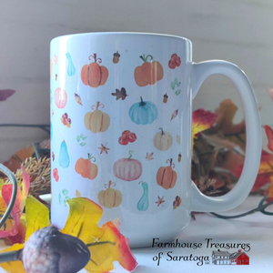 Fall Pumpkin Sublimation Mug 🍂