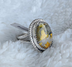 Sterling Silver Bumblebee Ring