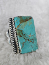 Load image into Gallery viewer, Sterling Silver Turquoise Ring
