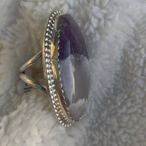 Gorgeous Sterling Silver Amethyst Ring