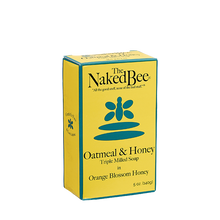 Load image into Gallery viewer, The Naked Bee Orange Blossom Honey Triple Milled Bar Soap
