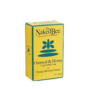 The Naked Bee Orange Blossom Honey Triple Milled Bar Soap