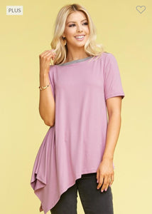 Asymmetric Hem Top